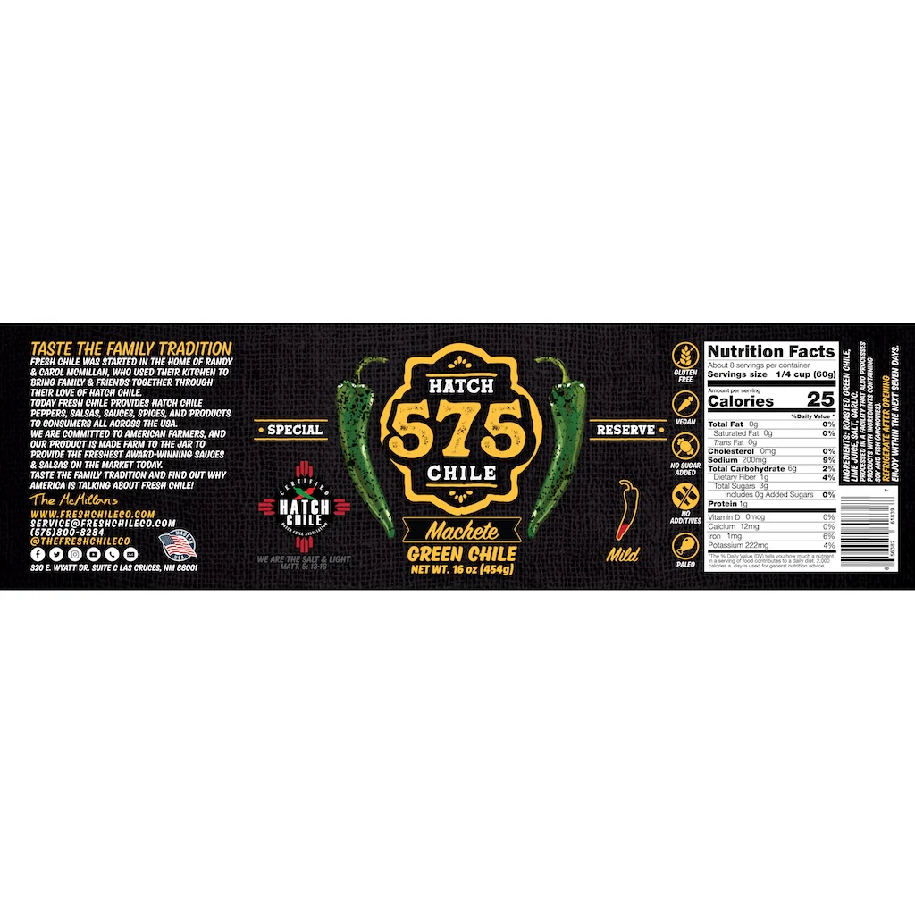 575 Machete Hatch Green Chile (Mild) - Image 8
