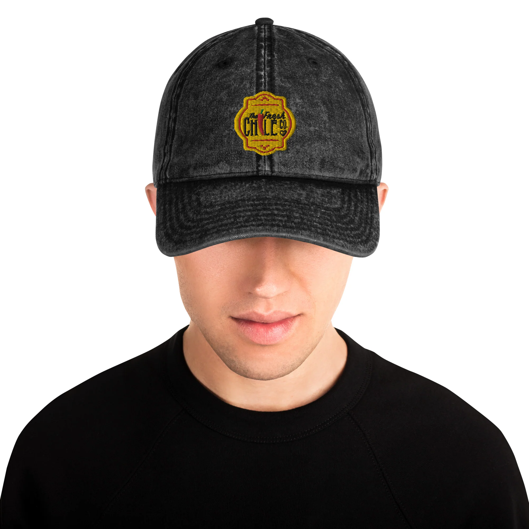 Fresh Chile Vintage Cotton Twill Cap - Image 3