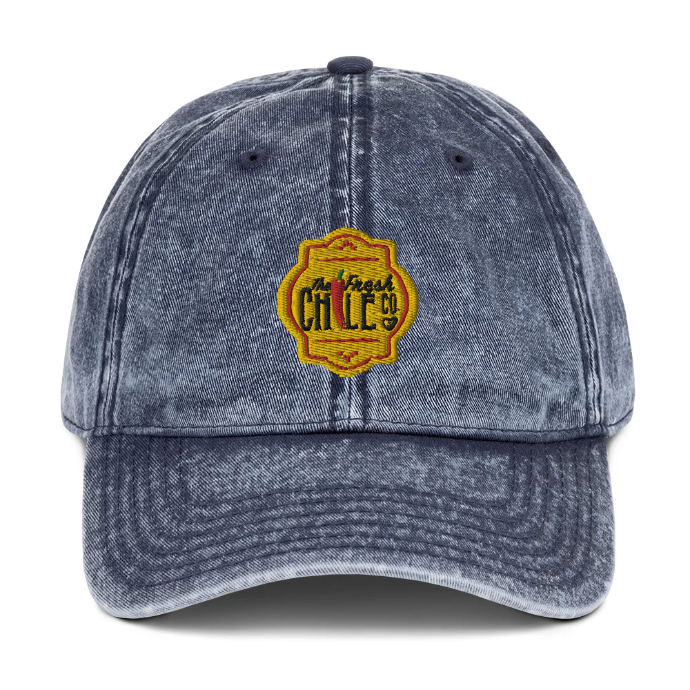Fresh Chile Vintage Cotton Twill Cap - Image 5
