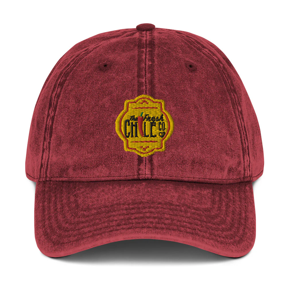 Fresh Chile Vintage Cotton Twill Cap - Image 6
