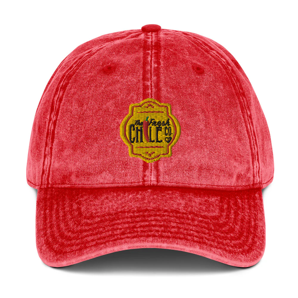 Fresh Chile Vintage Cotton Twill Cap - Image 7