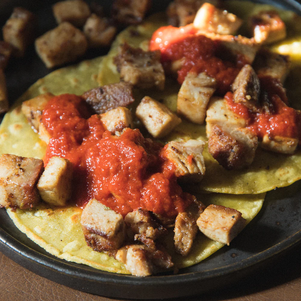 Hatch Green Chile Corn Tortillas - Image 3