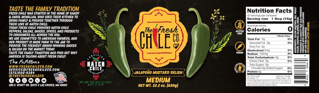 Hatch Jalapeño Mustard Relish - Image 13